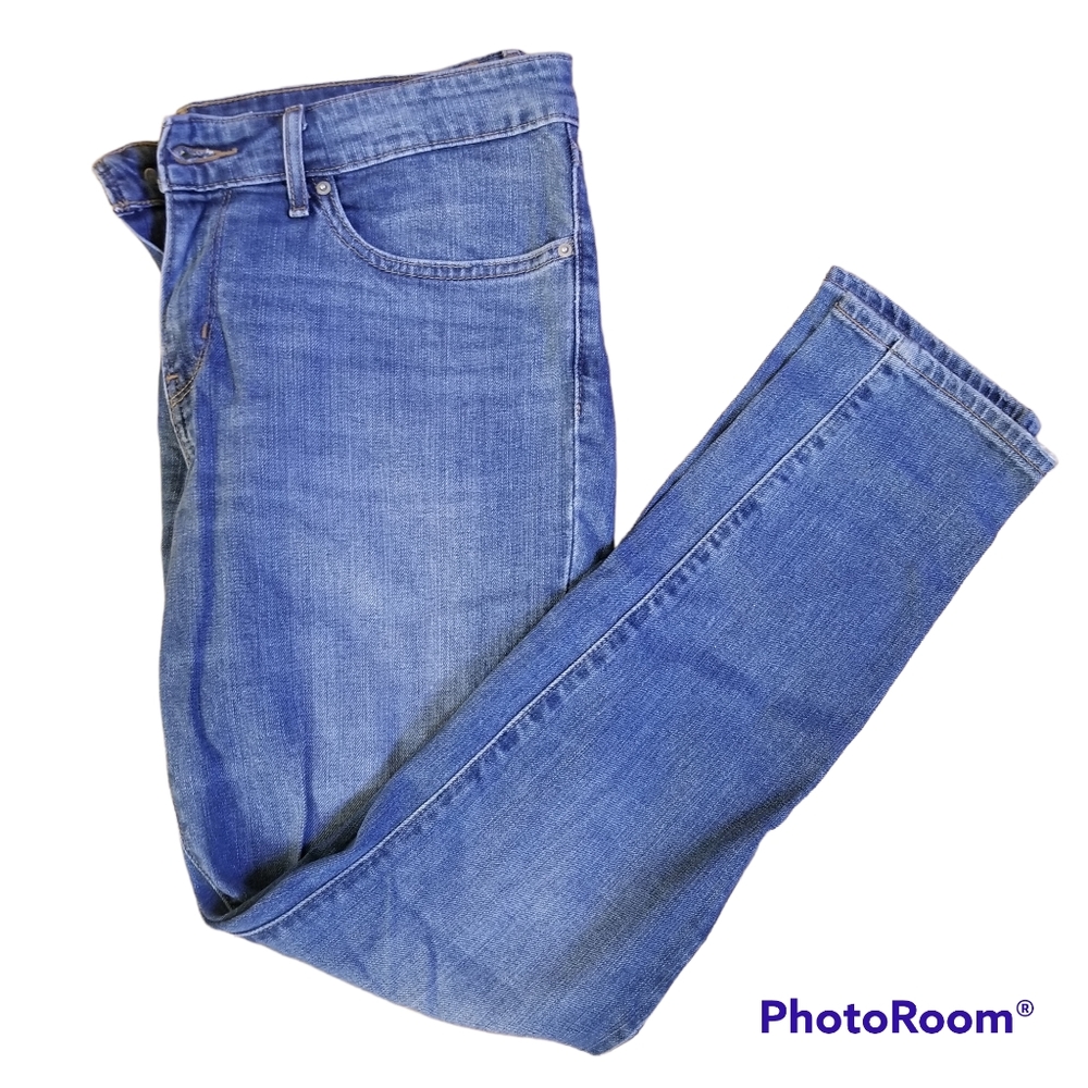 Women's Levi's 711 Medium Wash Skinny Denim Jeans Size 30